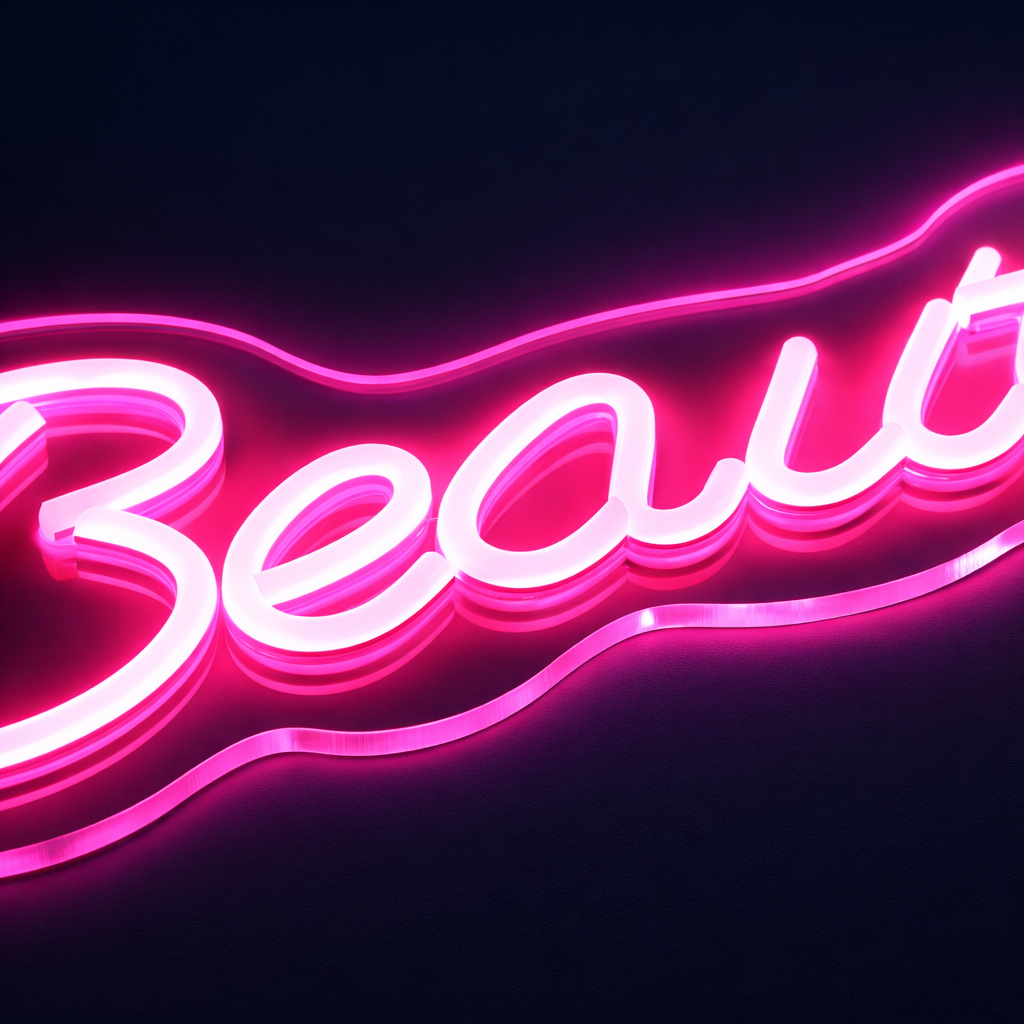 Beautiful Neon Vägglampa