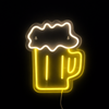 Beer Neon Vägglampa