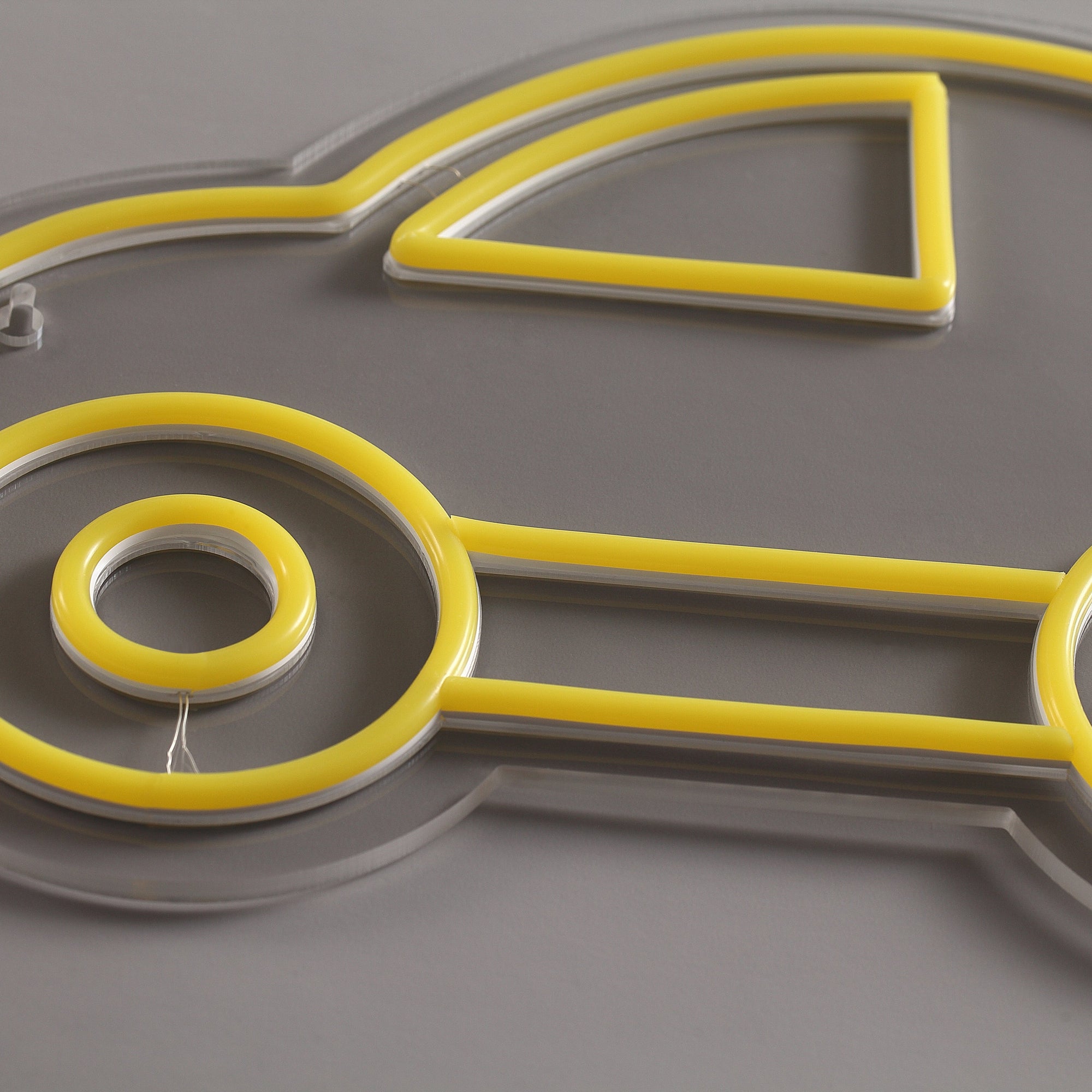 Bubble Car Neonskylt