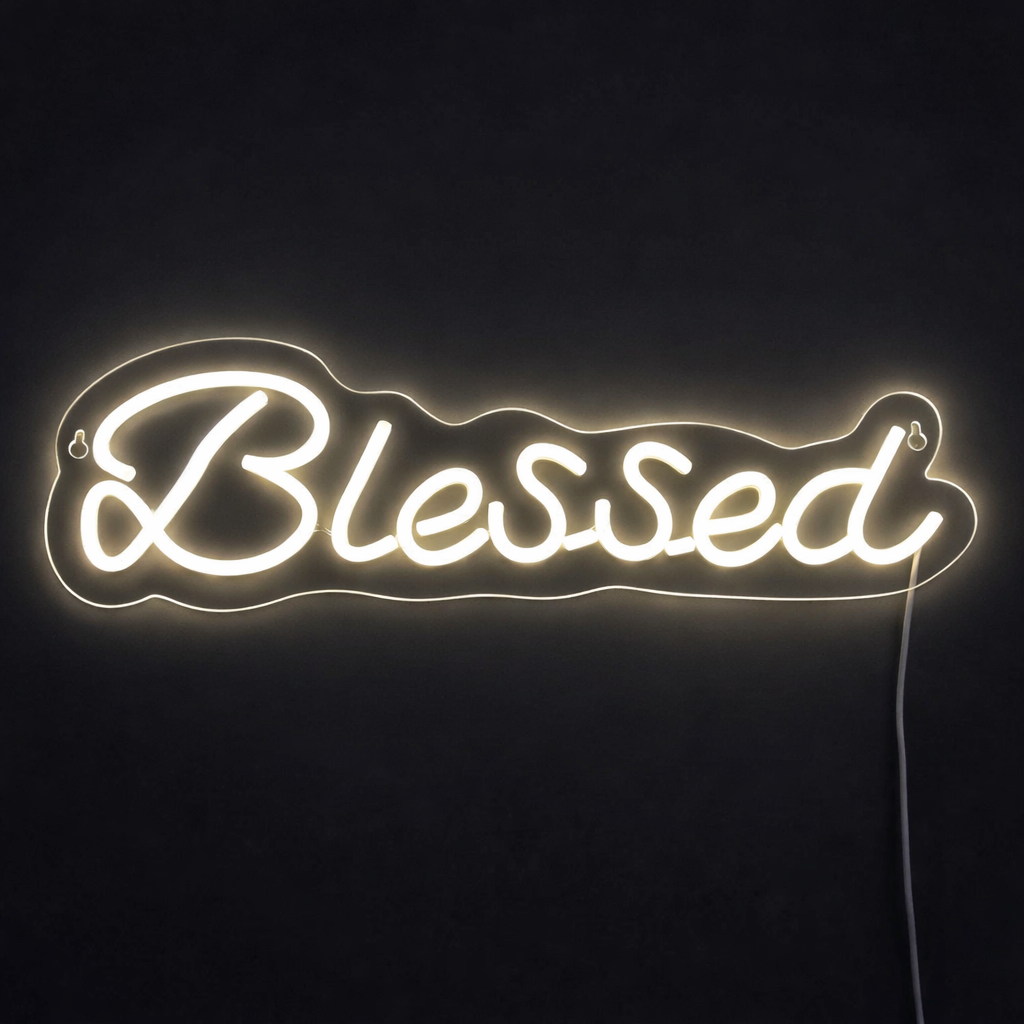 Blessed Neonskylt