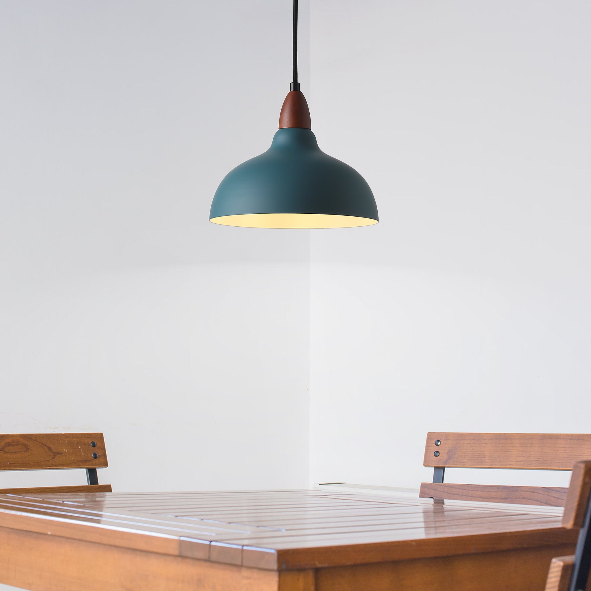 Oak Taklampa Ø24 Mörkt Trä