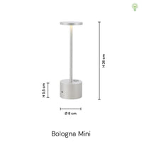 Bologna Mini LED Trådlös Bordslampa