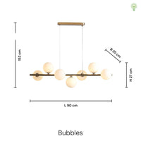Bubbles Långbordstaklampa 90cm