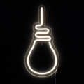 Bulb Neonskylt Varm Vit