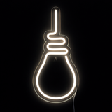 Bulb Neon Vägglampa Varm Vit