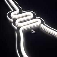 Bulb Neon Vägglampa Varm Vit
