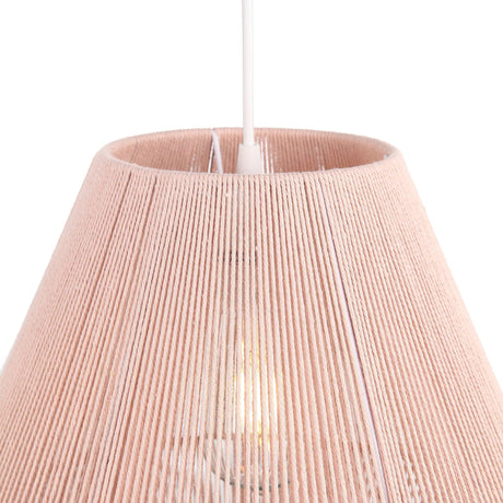 Cadiz Taklampa Ø32 Dammig Rosa-Lampconcept.se