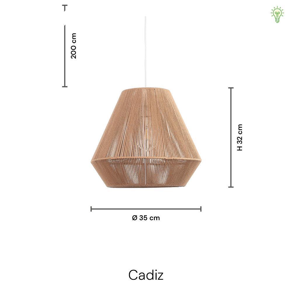 Cadiz Taklampa Ø35
