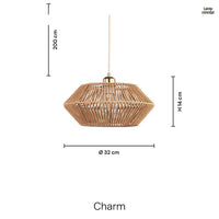Charm Taklampa Ø32