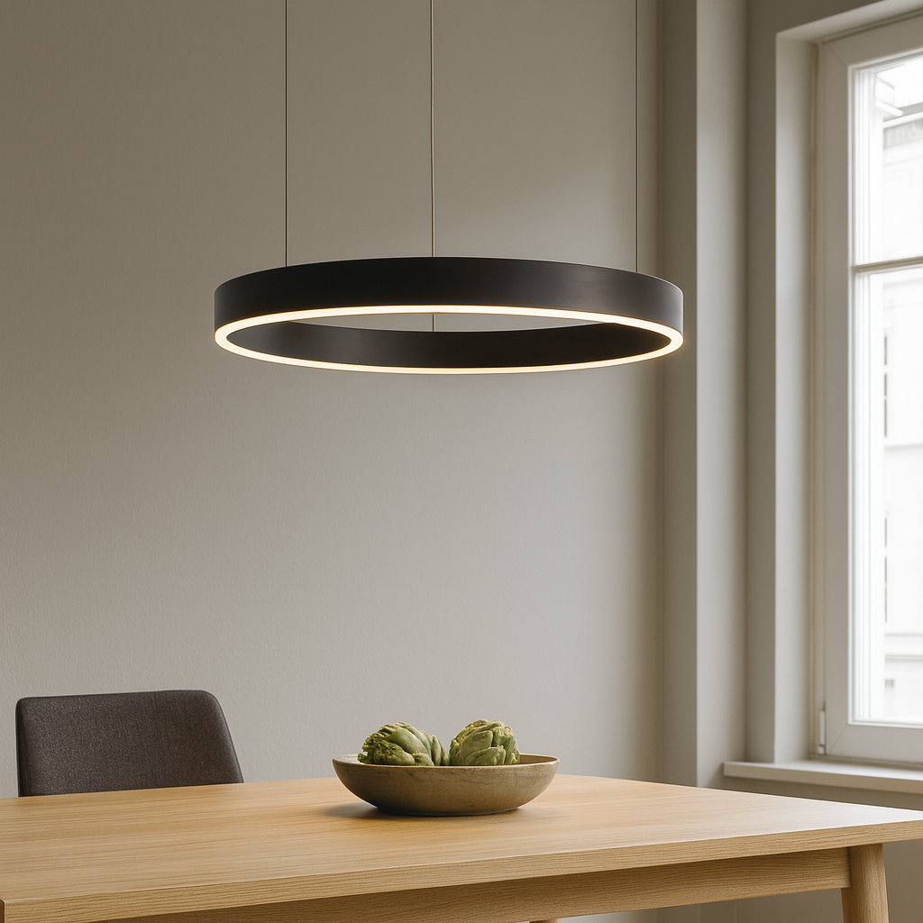 Vision Taklampa Ø60 Svart