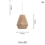 Chez Taklampa Ø21 Jute