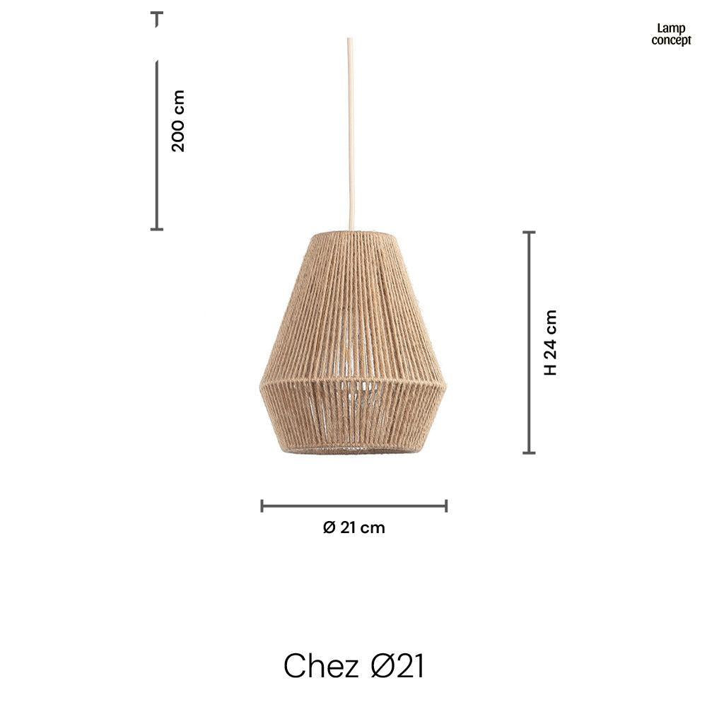 Chez Taklampa Ø21 Jute