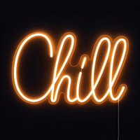 Chill Neon Vägglampa