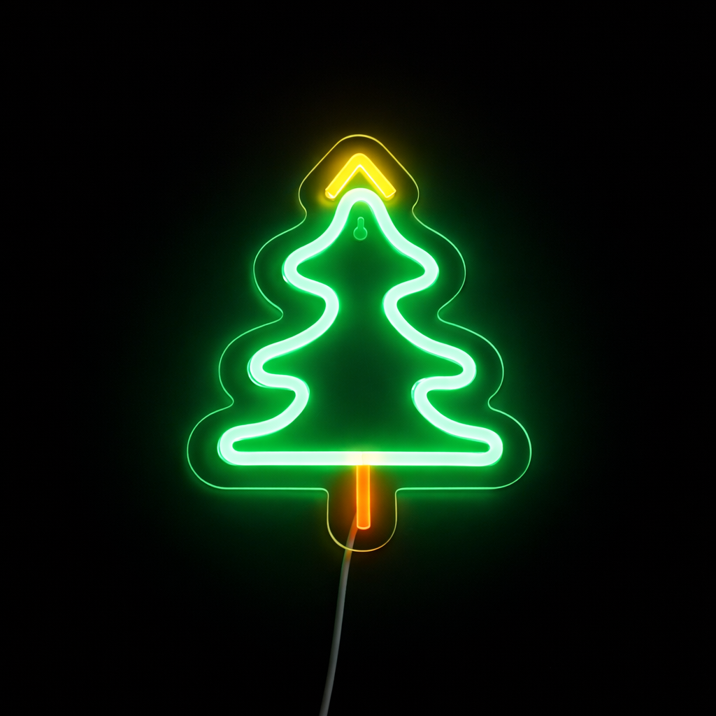 Christmas Tree Neonskylt