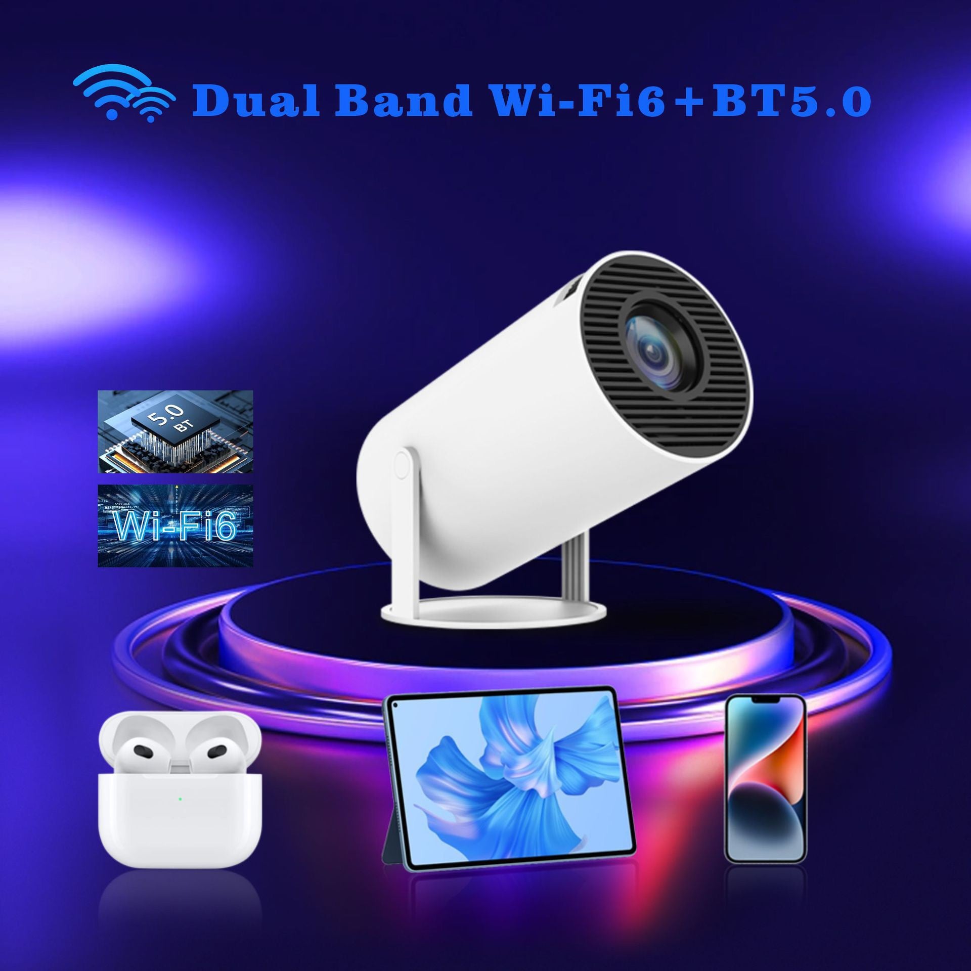 Cinema Android Smart Projector-Lampconcept.se