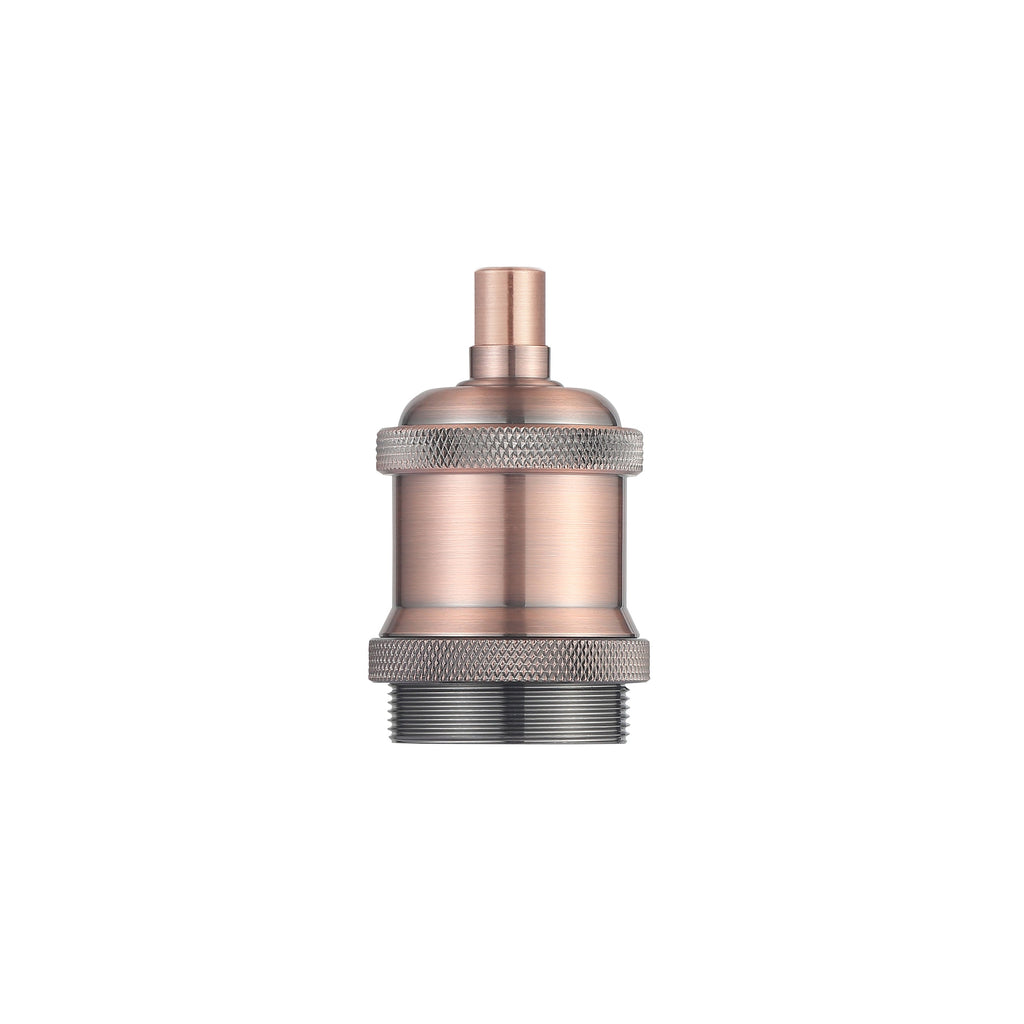 Classic Lamphållare E27 Borstad Koppar-Lampconcept.se