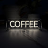 Coffee LED Neon Box Bordlampa