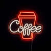 Coffee Cup Neon Vägglampa