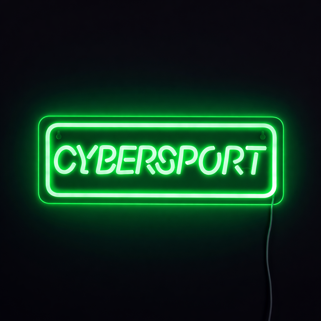 Cybersport Neonskylt