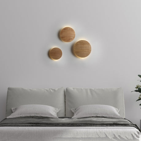 Lori Vägglampa Ø40 Trä-Lampconcept.se