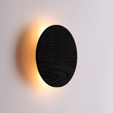 Lori Vägglampa Ø20 Svart Trä-Lampconcept.se