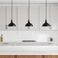 3 Oak Taklampa Ø19 Svart