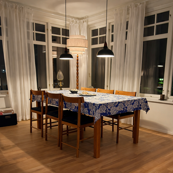Oak Taklampa Ø24 Mörkt Trä