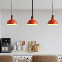 Oak Taklampa Ø19 Mörkt Trä