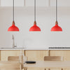 Oak Taklampa Ø19 Röd