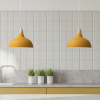 Oak Taklampa Ø24 Mustard