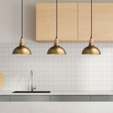 Oak Taklampa Ø19 Antik Mässing