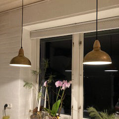 Oak Taklampa Ø19 Ljust Trä