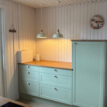 Oak Taklampa Ø24 Ljust Trä
