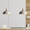 Oak Taklampa Ø24 Glossy Grå