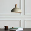 Oak Taklampa Ø24 Glossy Vanilj-Lampconcept.se