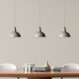 Oak Taklampa Ø19 Glossy Dove-Lampconcept.se