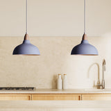 Oak Taklampa Ø24 Ljusblå-Lampconcept.se