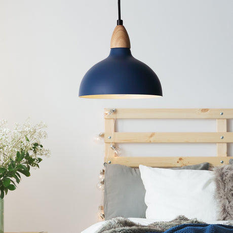 Oak Taklampa Ø19 Ljust Trä