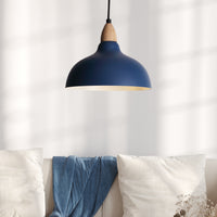 Oak Taklampa Ø24 Blå-Lampconcept.se