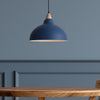 Oak Taklampa Ø35 Blå-Lampconcept.se