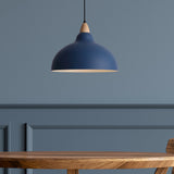 Oak Taklampa Ø35 Blå-Lampconcept.se