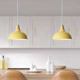 Oak Taklampa Ø24 Lemon Gul-Lampconcept.se