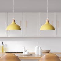 Oak Taklampa Ø24 Lemon Gul-Lampconcept.se