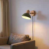 Boom Vägglampa Grön-Lampconcept.se