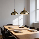 Oak Taklampa Ø24 Klar Mässing-Lampconcept.se