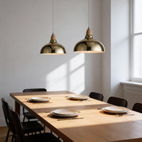 Oak Taklampa Ø24 Klar Mässing-Lampconcept.se