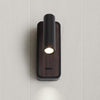 Danta Vägglampa Svart/Trälook-Lampconcept.se