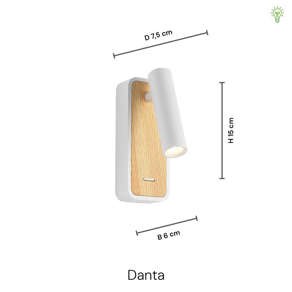Danta Vägglampa