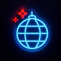Disco Ball Neonskylt
