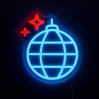 Disco Ball Neonskylt